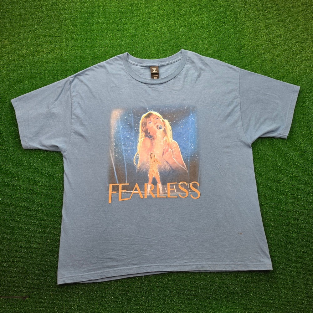 Taylor Swift The Eras Tour Fearless Taylors Version Graphic‎ Tshirt Unisex 2XL